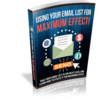 A pic of the book using your email list for maximum effect